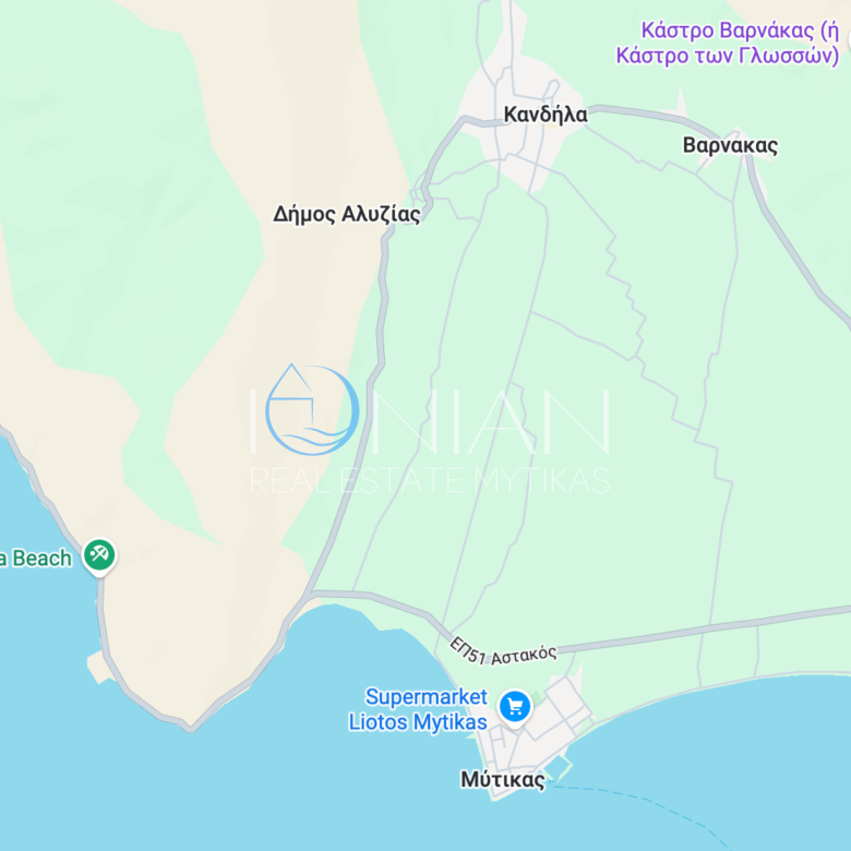 Πωλέιται οικόπεδο στην Καδήλα Ξηρομέρου